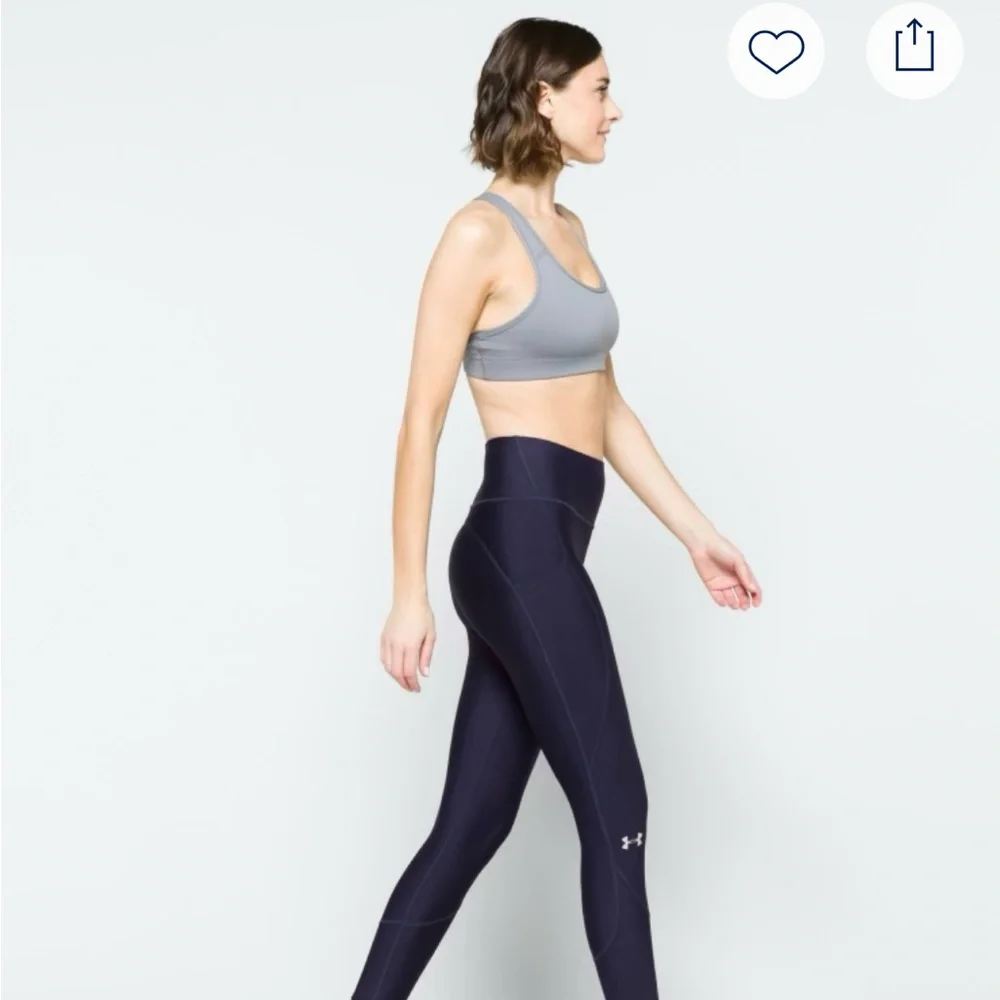 Under Armour 7/8 Crop Performance Leggings - Picture 3 of 9